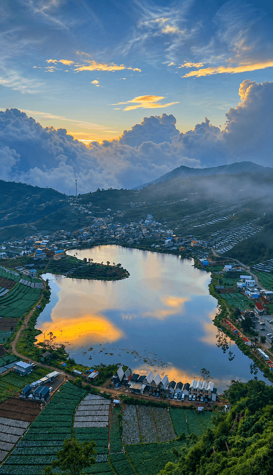 Telaga Cebong Dieng